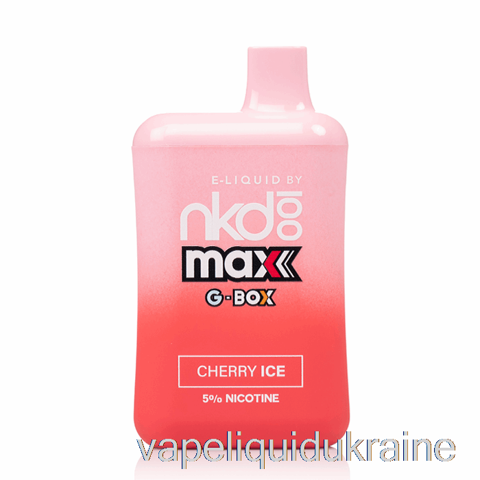 Vape Liquid Ukraine GBOX x Naked 100 5500 Disposable Cherry Ice
